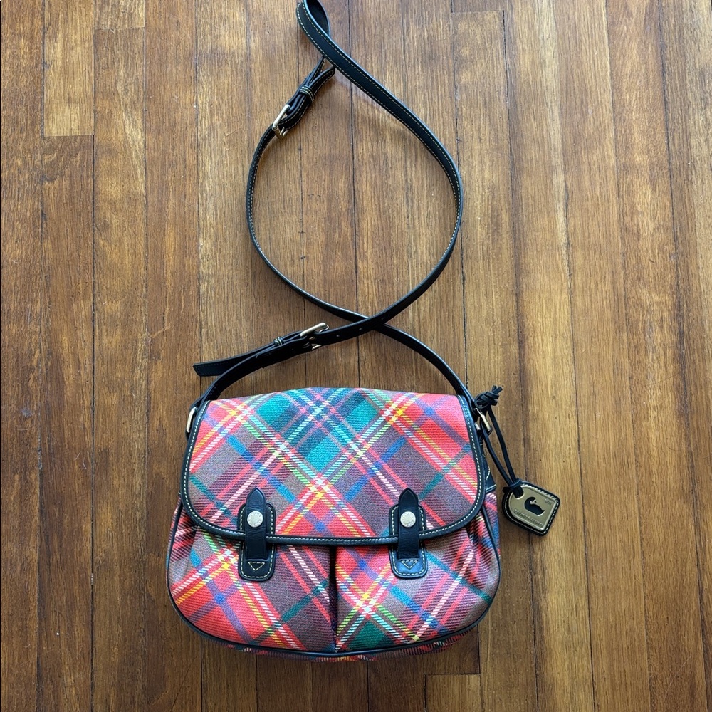 Dooney & Bourke Tartan Plaid Crossbody Bag